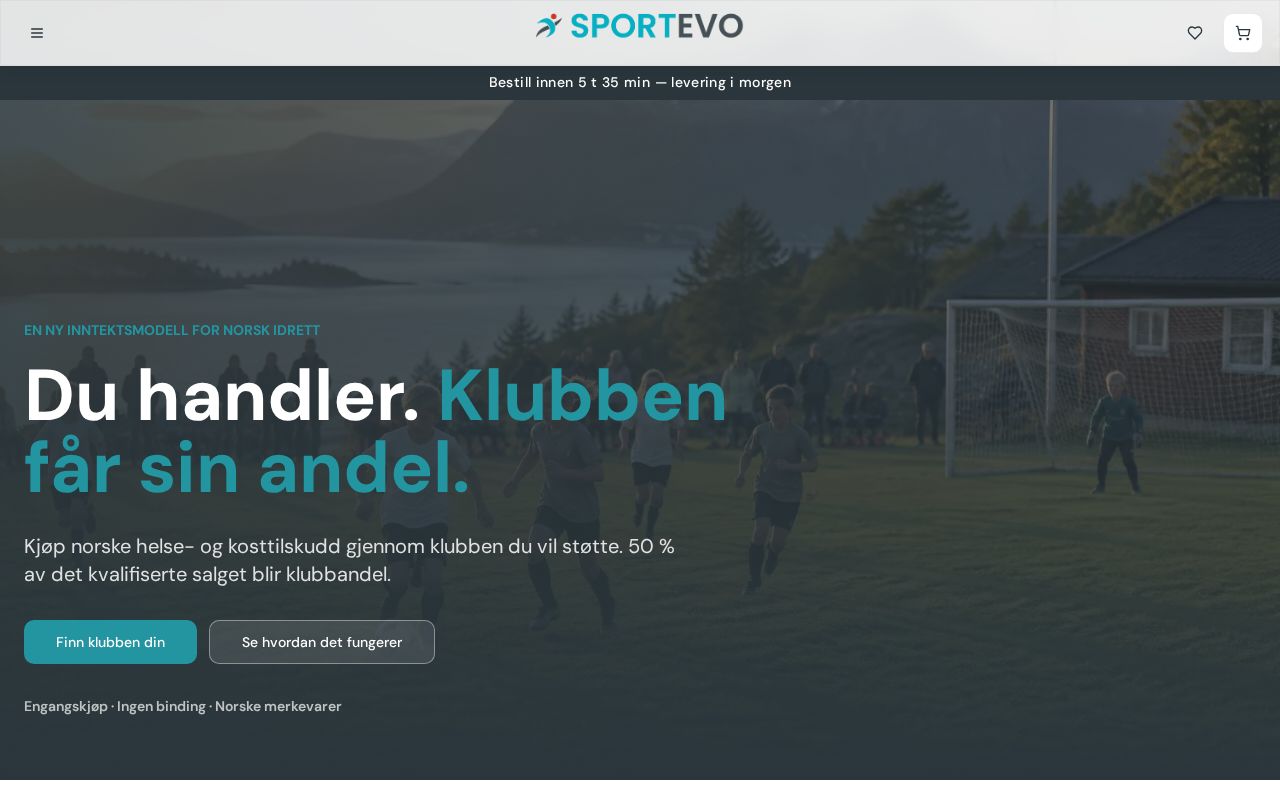 Forsiden til sportevo.no